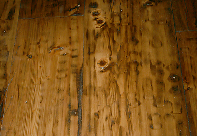 Wide Plank Distressed Fir Flooring